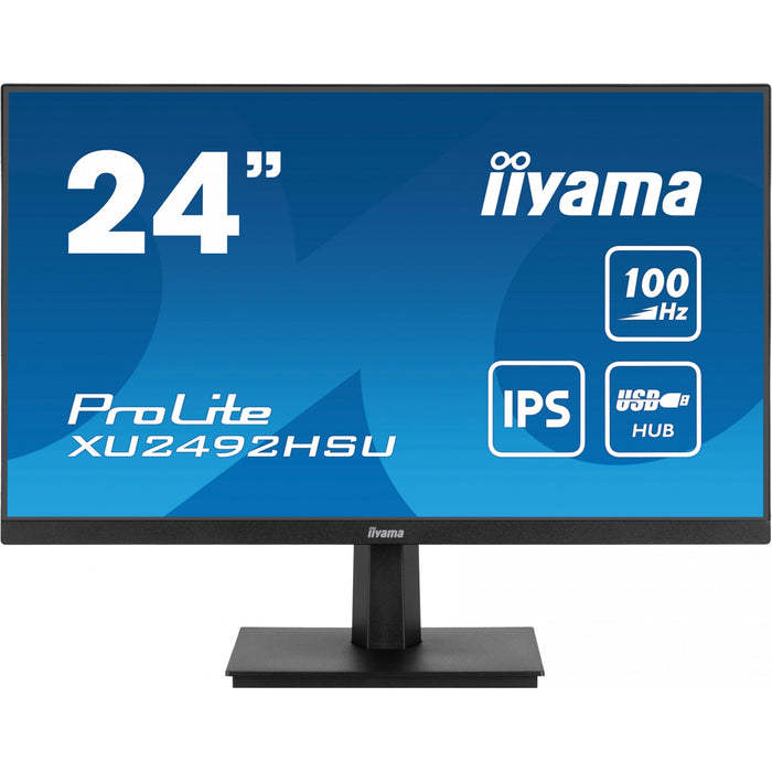 61cm/24" (1920x1080) iiyama ProLite XU2492HSU-B6 16:9 FHD IPS 100Hz 0