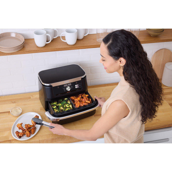 Ninja Foodi Flex Drawer Dual Zone AF500EU Heißluftfritteuse