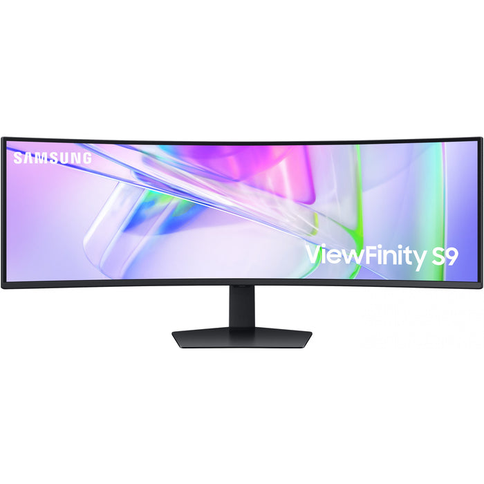 Custom Gaming Desktop PCs - Ireland - GAMEFORCE.IE-  124,5cm/49" (5120x1440) Samsung ViewFinity S9 S49C950UAU 32:9 DQHD Curved 120Hz 5ms HDR400 DP HDMI RJ45 LS Black