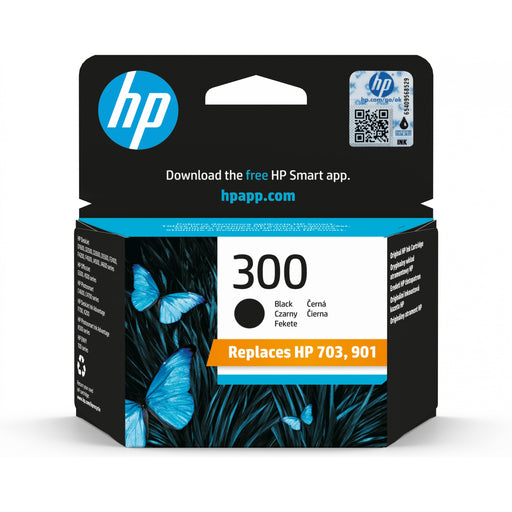 HP Tinte 300 CC640EE Schwarz bis zu 200 Seiten