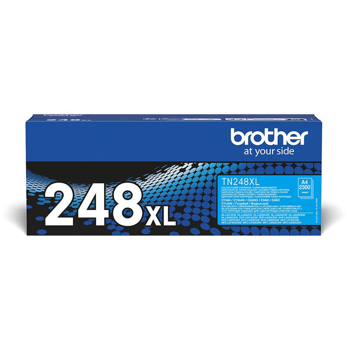 Brother Toner TN-248XLC Cyan bis zu 2.300 Seiten ISO/IEC 19798