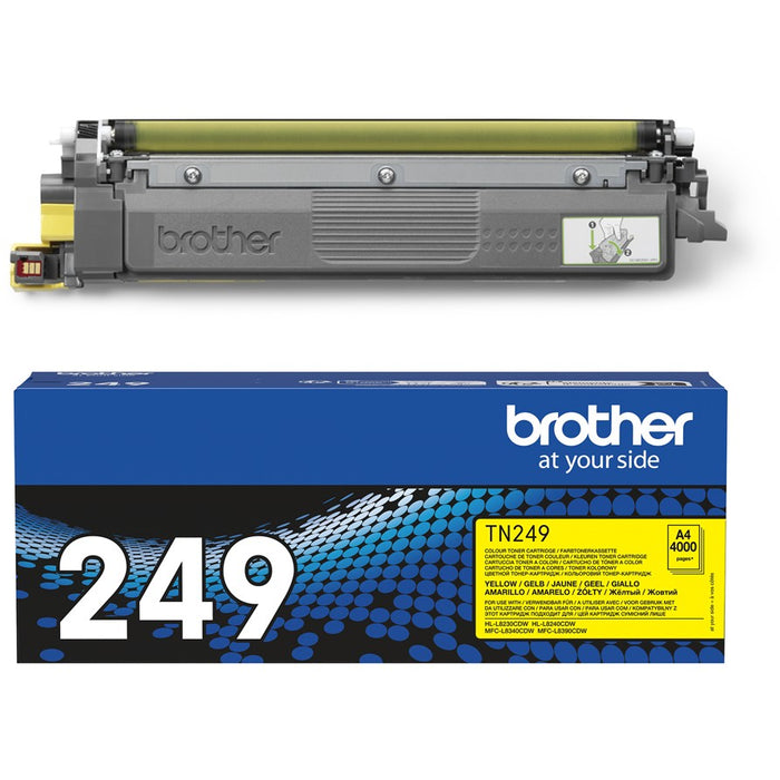 Brother Toner TN-249Y Gelb bis zu 4.000 Seiten ISO/IEC 19798