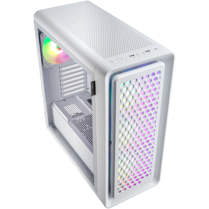 Midi FSP CUT593P E-ATX Ultra Tower 3xARGB WHITE