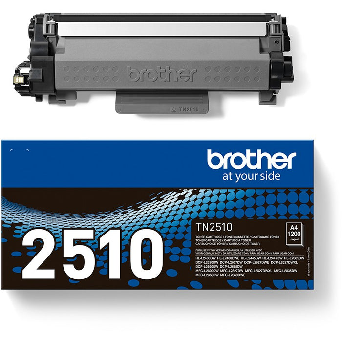 Brother Toner TN-2510 Schwarz bis zu 1.200 Seiten ISO/IEC 19752