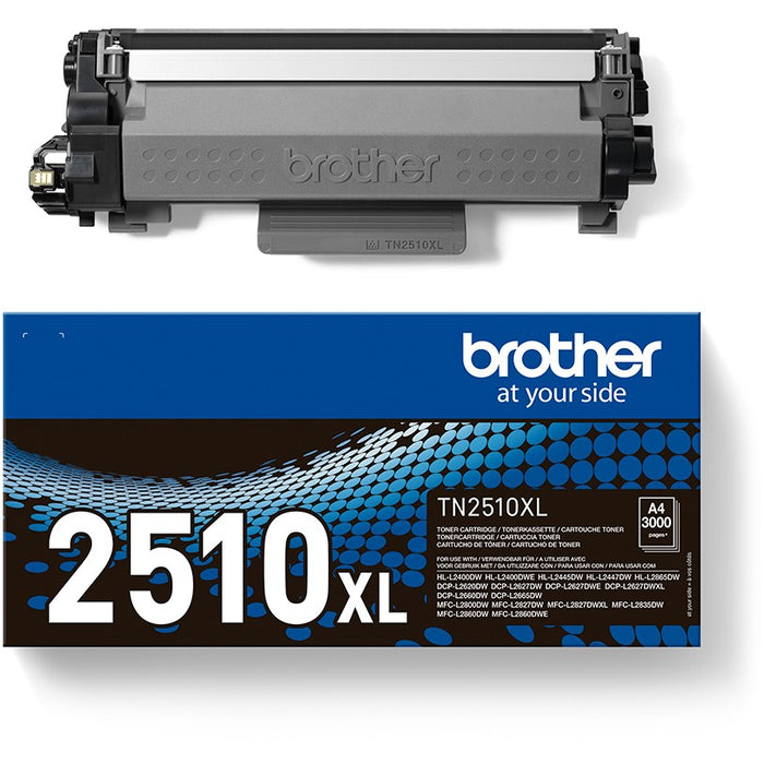 Brother Toner TN-2510XL Schwarz bis zu 3.000 Seiten nach ISO/IEC 19752