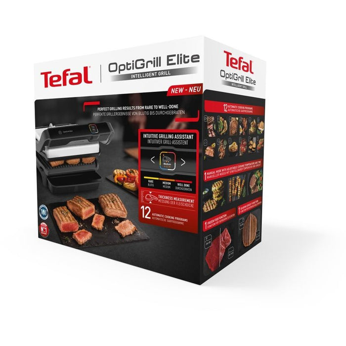 Tefal GC750D OptiGrill Elite black