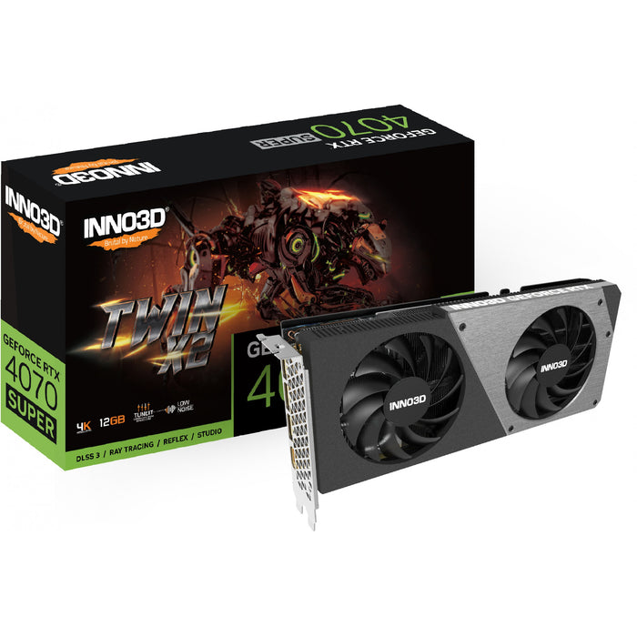 RTX 4070 Super 12GB Inno3D Twin X2 GDDR6X