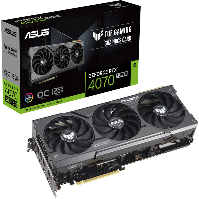 RTX 4070 Super 12GB Asus TUF Gaming OC GDDR6X 3Fan