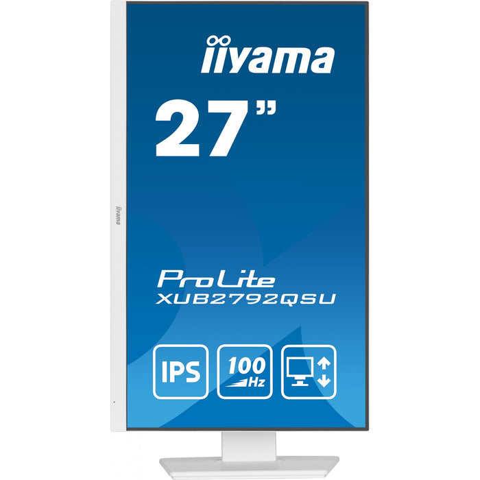 5cm/27" (2560x1440) Iiyama Prolite XUB2792QSU-W6 16:9 WQHD IPS 100Hz 0