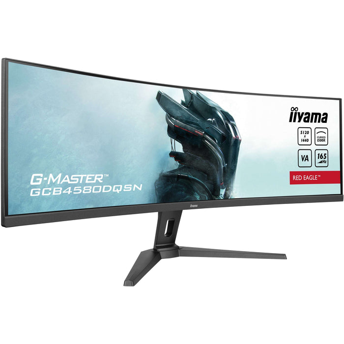 Custom Gaming Desktop PCs - Ireland - GAMEFORCE.IE-  113cm/45" (5120x1440) iiyama G-MASTER GCB4580DQSN-B1 32:9 DQHD Curved 165Hz 0,8ms HDMI DP USB-C RJ45 KVM LS Black