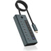 ICY BOX IB-HUB1457-C31 USB-C HUB 7-Port 7xUSB-C Display