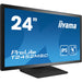 61cm/24" (1920x1080) Iiyama ProLite T2452MSC-B1 16:9 FHD IPS Touch 14ms HDMI DP USB-C Speaker Black