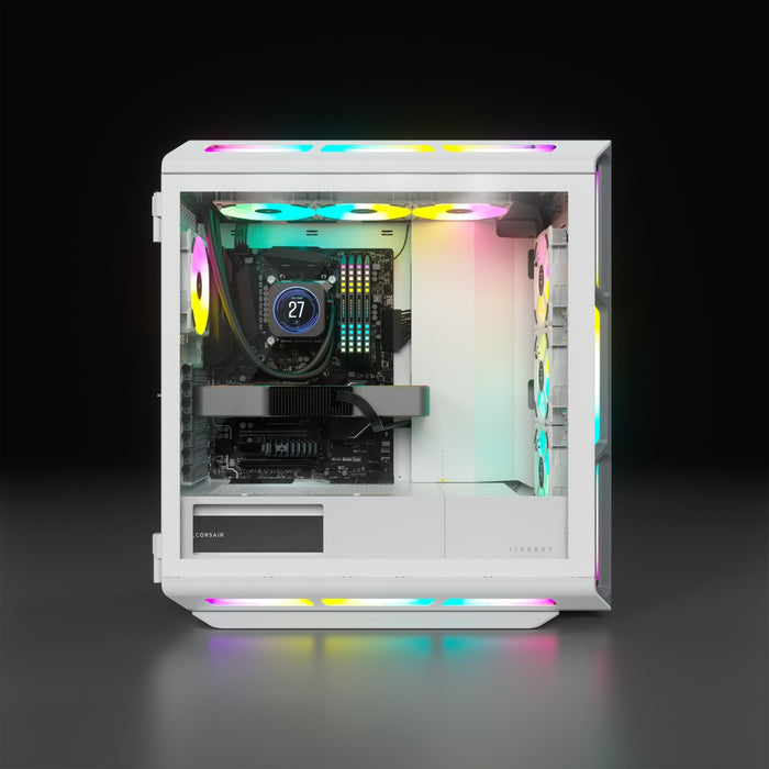 Midi Corsair iCUE 5000T RGB TG White