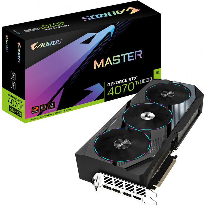 RTX 4070 Ti Super 16GB Gigabyte Aorus Master GDDR6X 3Fan