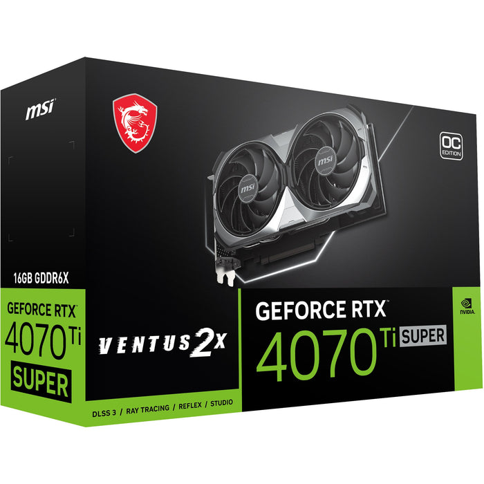 RTX 4070 Ti Super 16GB MSI 2X OC GDDR6X