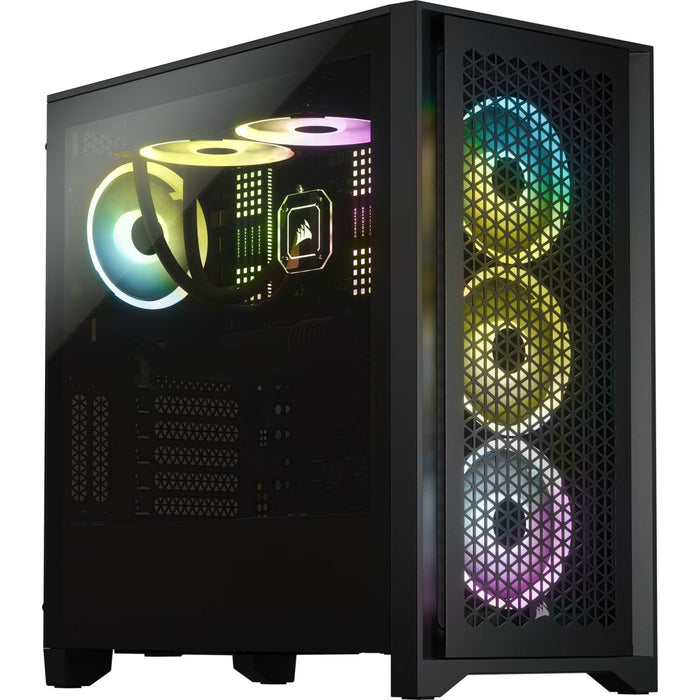 Mdi Corsair iCUE 4000D RGB AirflowTG Black