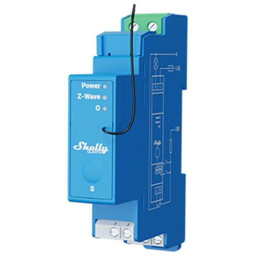 Home & Living - Shelly Relais "Wave Pro 1" Max 16A Z-Wave DIN-Rail