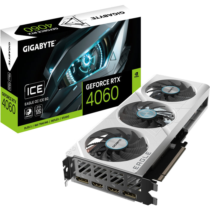 RTX 4060 8GB Gigabyte Eagle OC ICE GDDR6 3Fan