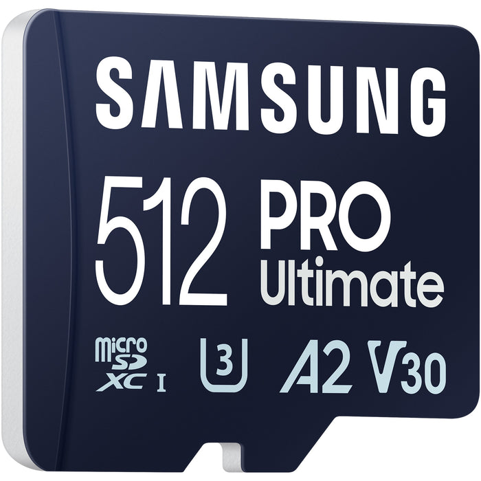 CARD 512GB Samsung PRO Ultimate microSDXC UHS-I inkl. Adapter