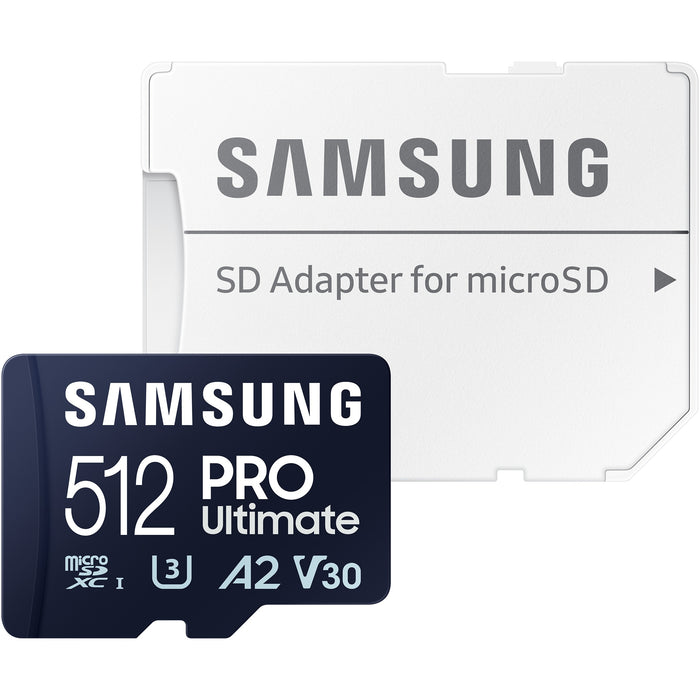 CARD 512GB Samsung PRO Ultimate microSDXC UHS-I inkl. Adapter