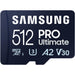 CARD 512GB Samsung PRO Ultimate microSDXC UHS-I inkl. Adapter