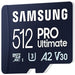 CARD 512GB Samsung PRO Ultimate microSDXC 200MB/s +USB-Kartenleser