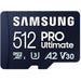 CARD 512GB Samsung PRO Ultimate microSDXC 200MB/s +USB-Kartenleser