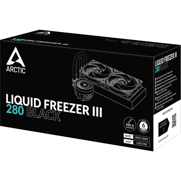 K Cooler Wasserkühlung Arctic Liquid Freezer III 280 Black
