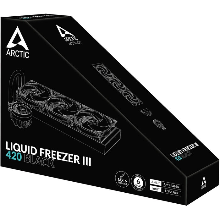 K Cooler Wasserkühlung Arctic Liquid Freezer III 420 Black