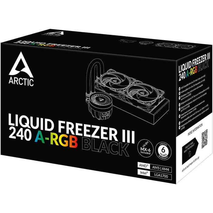 K Cooler Wasserkühlung Arctic Liquid Freezer III 240 A-RGB Black