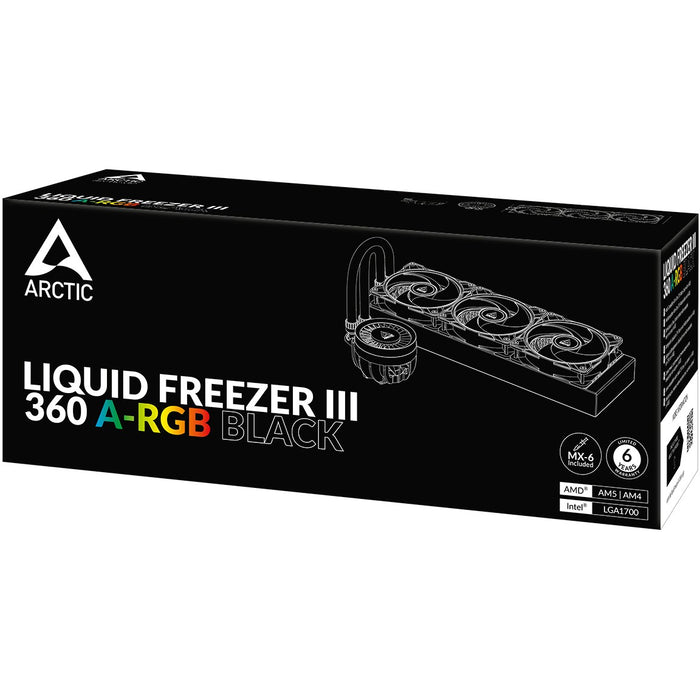 K Cooler Wasserkühlung Arctic Liquid Freezer III 360 A-RGB Black