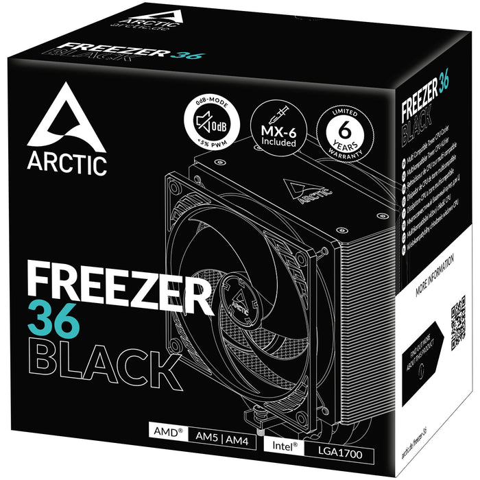 K Cooler Arctic Freezer 36 Black