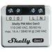 Shelly Relais "PM Mini Gen. 3" WLAN BT Unterputz