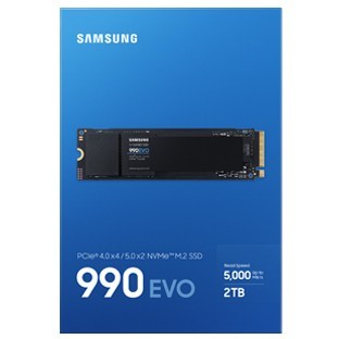 SSDs - M.2 2TB Samsung 990 EVO NVMe PCIe 5.0 X 4 Retail