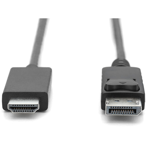 Digitus DisplayPort > HDMI (ST-ST) 2m Adapterkabel 4K 60Hz Black