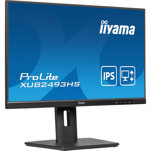 Custom Gaming Desktop PCs - Ireland - GAMEFORCE.IE-  61cm/24" (1920x1080) iiyama ProLite XUB2493HS-B6 16:9 FHD IPS 0.5ms 100Hz HDMI DP Pivot