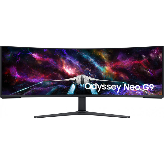 144cm/57" (7680x2160) Samsung Odyssey Neo G9 S57CG952NU 32:9 Dual UHD HDR1000 Curved 1ms 240Hz HDMI DP USB Black/White