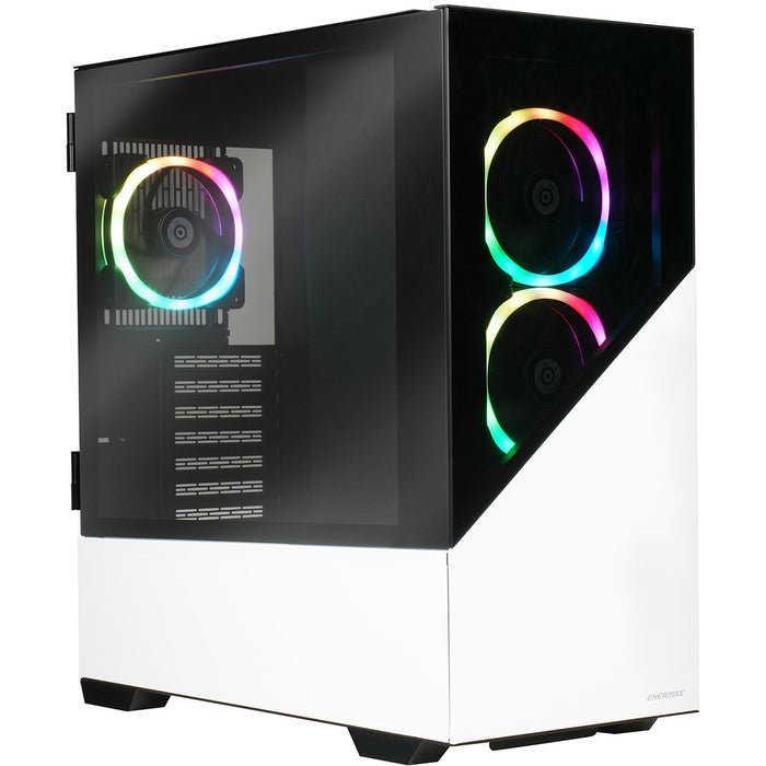 Midi Enermax ENERMAXK8 ARGB Snow White Black