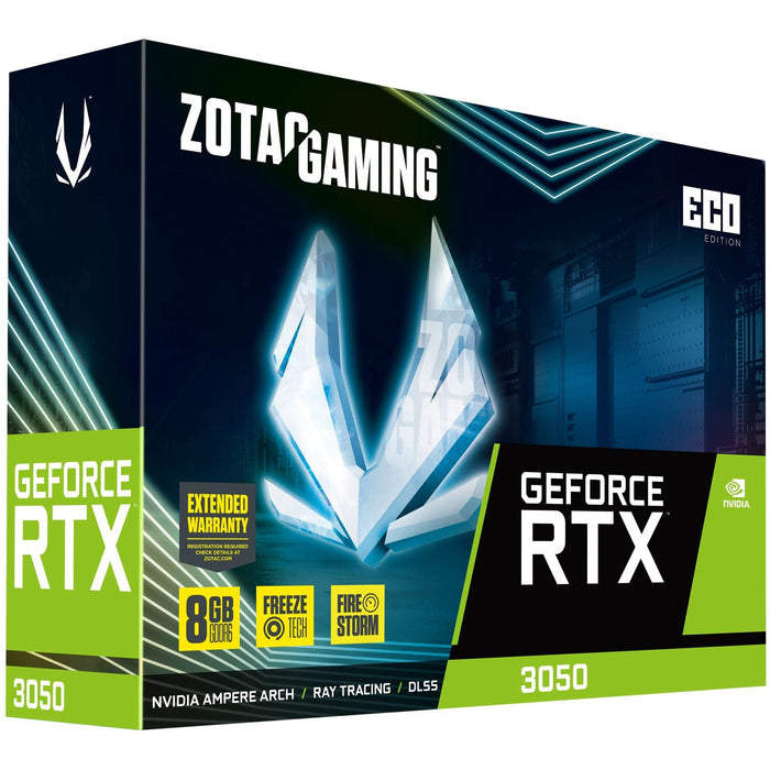 RTX 3050 8GB ZOTAC Gaming ECO GDDR6