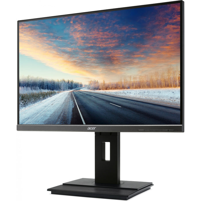 61cm/24" (1920x1200) Acer B246WL 16:10 WUXGA IPS 5ms 60Hz HDMI VGA DP Speaker Pivot DarkGrey