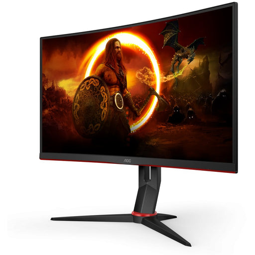 8cm/27" (2560x1440) AOC Gaming CQ27G2S/BK 16:9 QHD Curved 1ms 165Hz HDR10 HDMI DP Black/Red