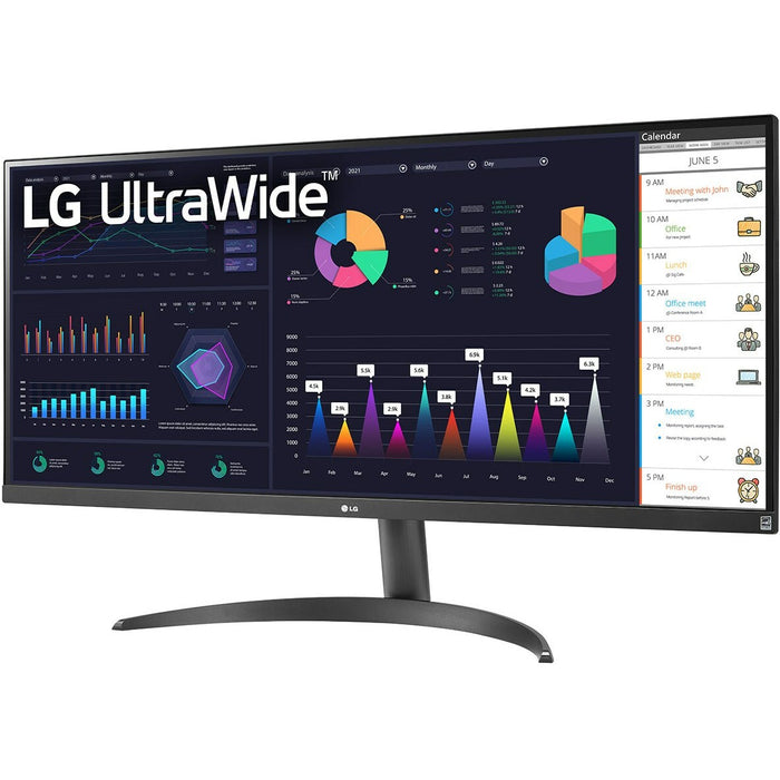 6cm/34" (2560x1080) LG UltraWide 34WQ500-B 21:9 IPS 5ms 100Hz HDMI USB-C Black