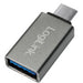 LogiLink USB-C > USB 3.0 (ST-BU) Adapter Silber