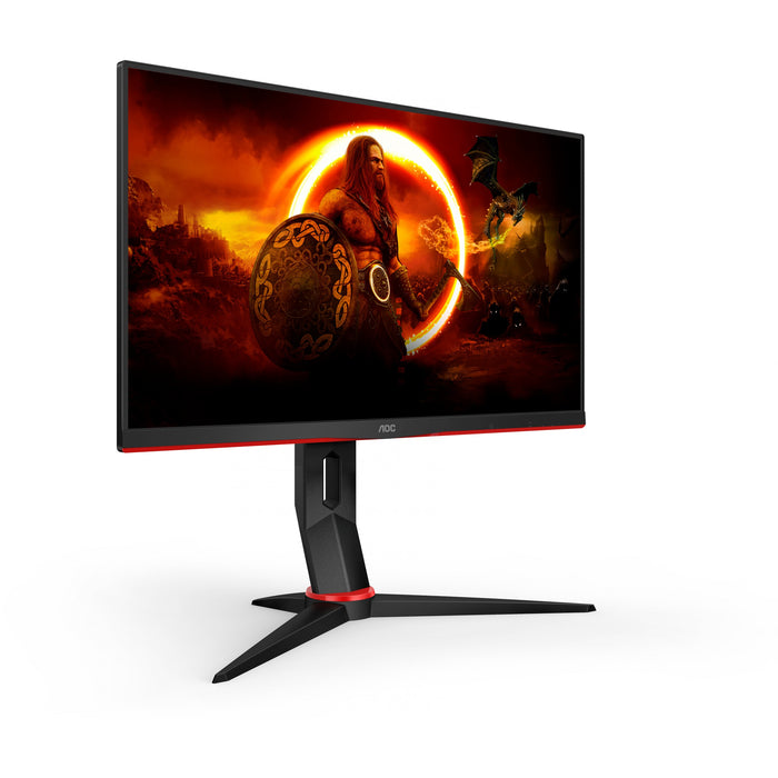 Custom Gaming Desktop PCs - Ireland - GAMEFORCE.IE-  61cm/24" (2560x1440) AOC Q24G2A/BK Gaming IPS 1ms 165Hz IPS QHD DP HDMI LS Black Red