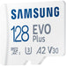 CARD 128GB Samsung EVO PLUS microSDXC UHS-I U3 inkl. SD Adapter