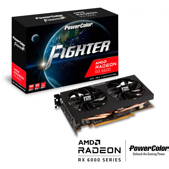 RX 6600 8GB Powercolor Fighter Radeon DDDR6