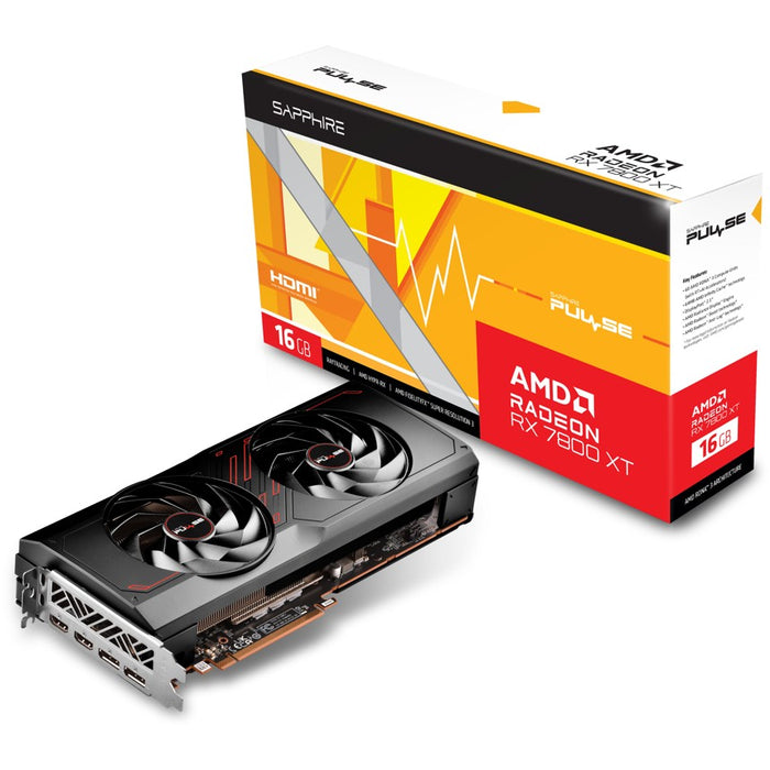 RX 7800 XT 16GB Sapphire Pulse Radeon GDDR6