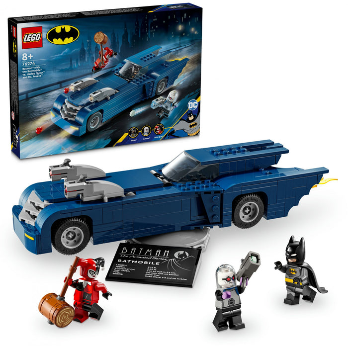 LEGO DC Super Heroes Batman im Batmobil vs. Harley Quinn und Mr. Freeze 76274