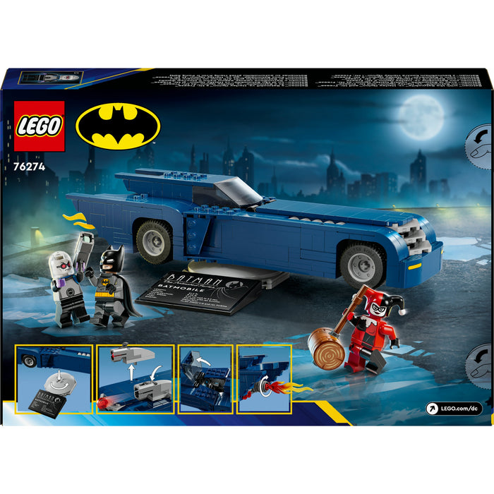 LEGO DC Super Heroes Batman im Batmobil vs. Harley Quinn und Mr. Freeze 76274