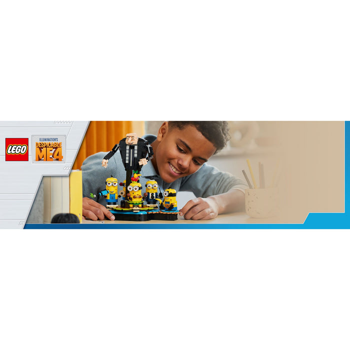 LEGO Minions Gru und die Minions aus LEGO Steinen 75582